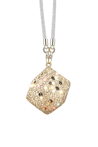 NightDrive's Lucky Rhinestone Dice Ornament Car Decoration