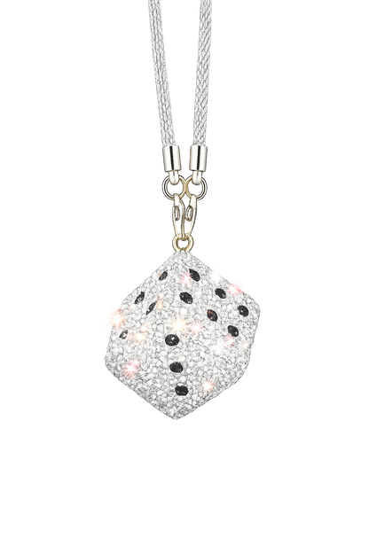 NightDrive's Lucky Rhinestone Dice Ornament Car Decoration
