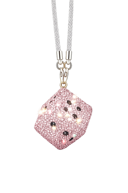 NightDrive's Lucky Rhinestone Dice Ornament Car Decoration