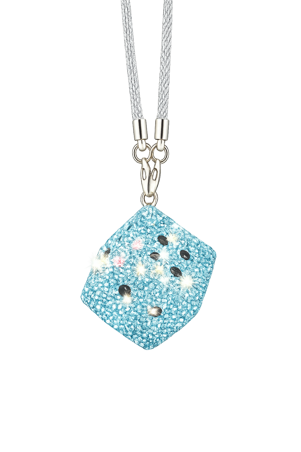 NightDrive's Lucky Rhinestone Dice Ornament Car Decoration