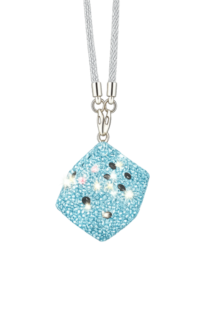 NightDrive's Lucky Rhinestone Dice Ornament Car Decoration