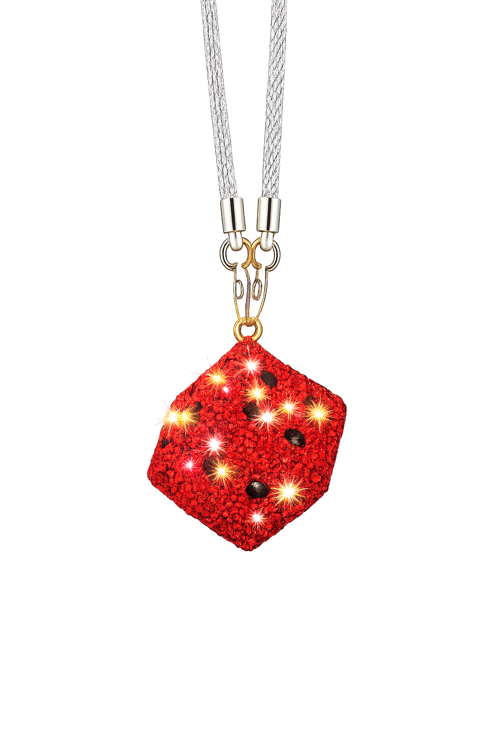 NightDrive's Lucky Rhinestone Dice Ornament Car Decoration